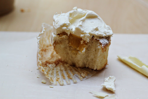 Passion fruit cupcake from Salty Tart at Midtown Global Market