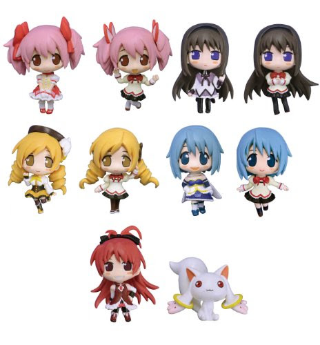 Puella Magi Madoka Magica Color Collection Trading Mascot (Box of 10)