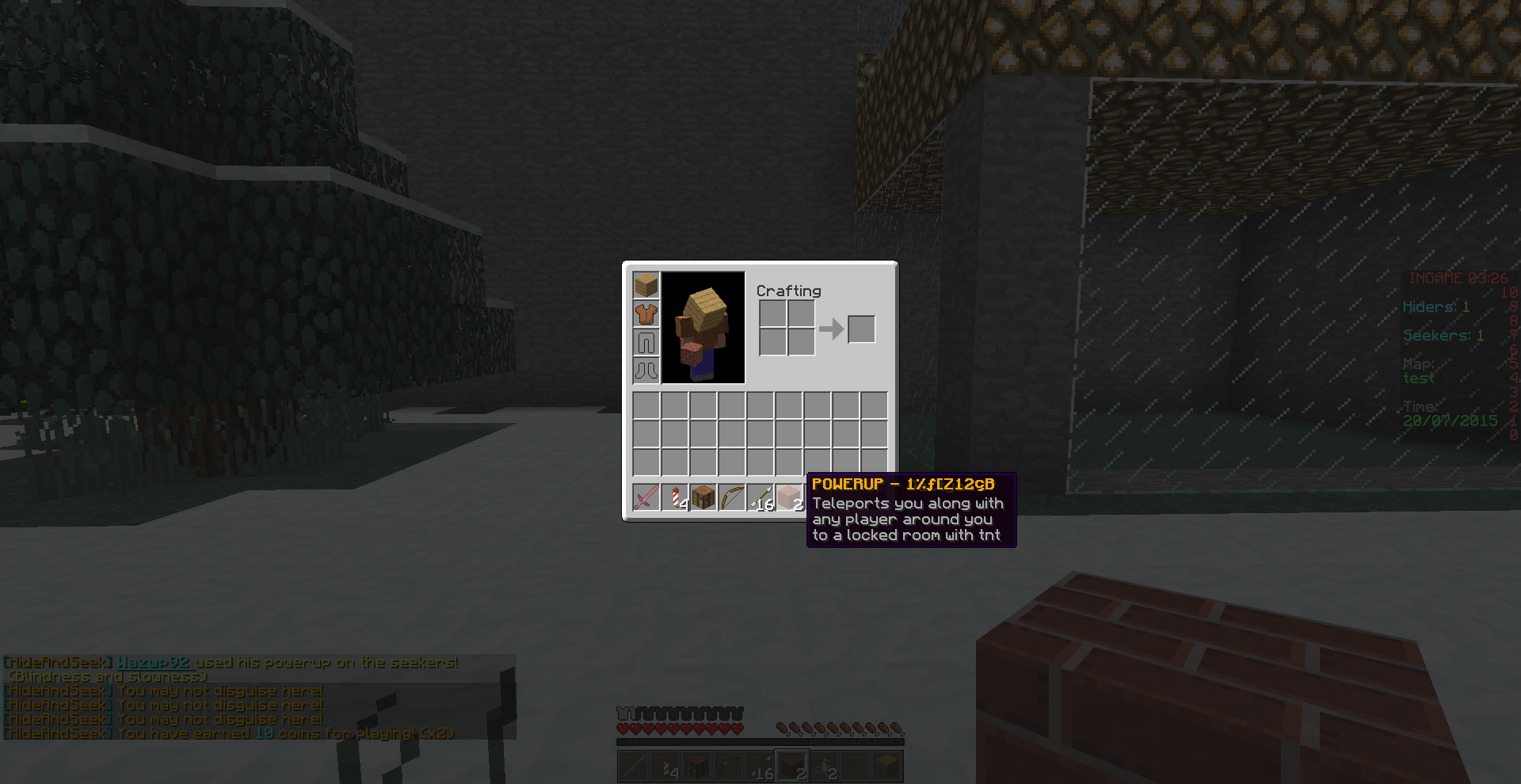 Minecraft Server Cracked Hide And Seek Paipryou Xinyang Li Powered By Doodlekit