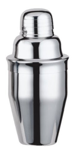 New - Diego Stainless Steel 6oz Cocktail Shaker - VAC204
