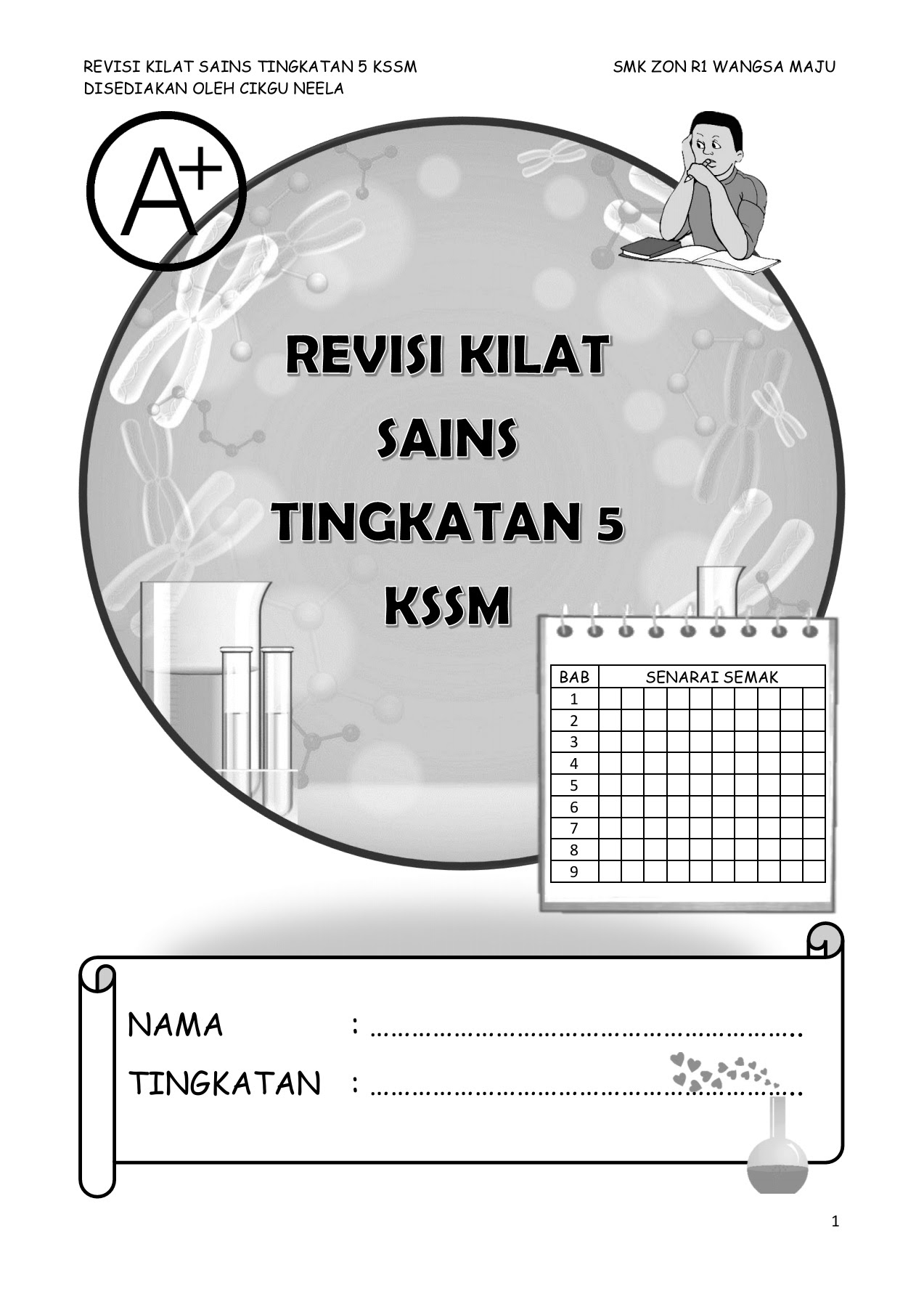Nota Sains Kssm Tingkatan 5 Membalik Buku Halaman 1 50 Anyflip
