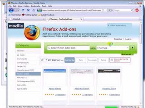 How-To Find, Download and Install Firefox Themes / Skins