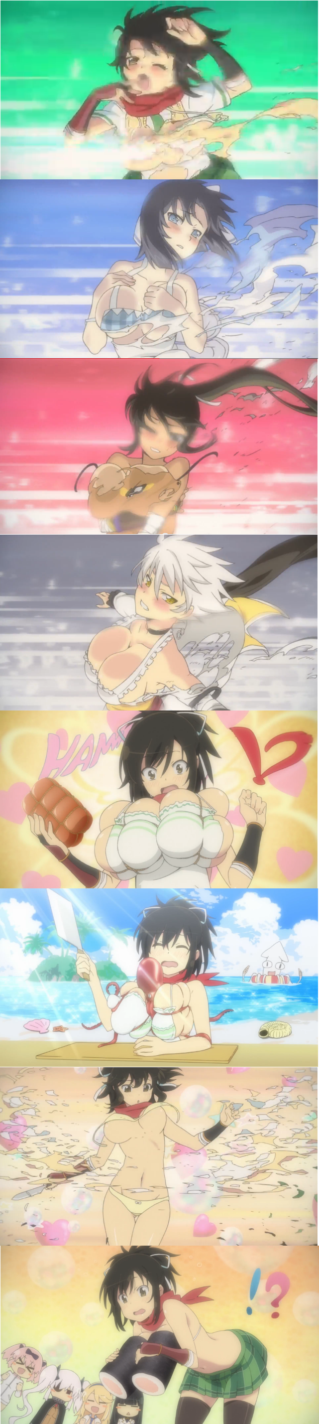 ゲーム 閃乱カグラの新作 デカ盛り 閃乱カグラ のopが発表された様です Chibira