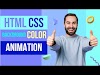 CSS Background Color Animation Effect With Coding Example | HTML CSS Tutorial For Beginners
