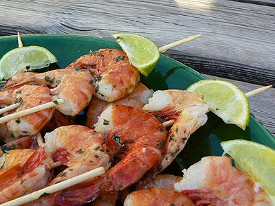 brochettes de crevettes, détail.jpg