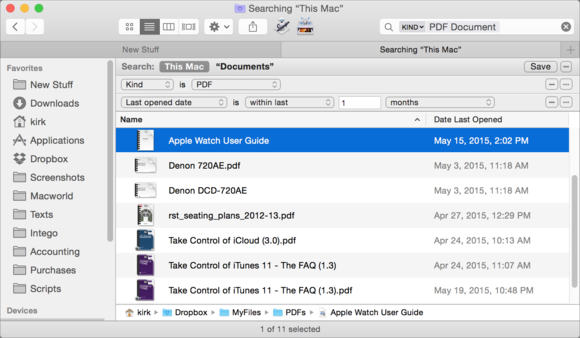How To Run Advanced Spotlight Searches In The Finder