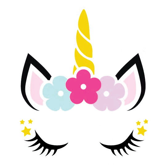 Download Unicorn Horn and Lashes - Free SVG Files - Brooklyn Berry ...