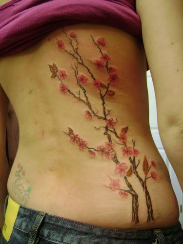 cherry blossom tattoo