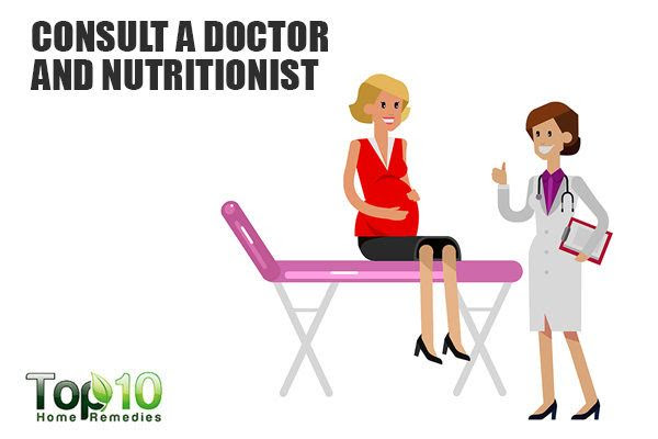 consult a nutritionist for healthy weight during pregnancy