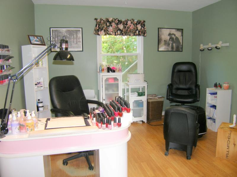 how to set up a hair salon in your home