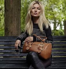 Kate Moss Fall 2011 Longchamp Collection