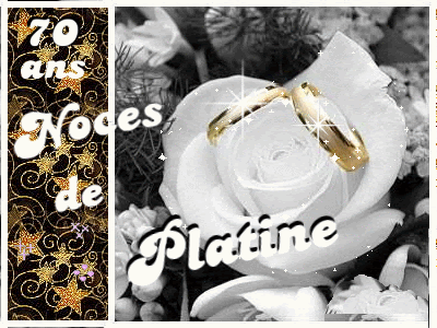 70 ans de mariage