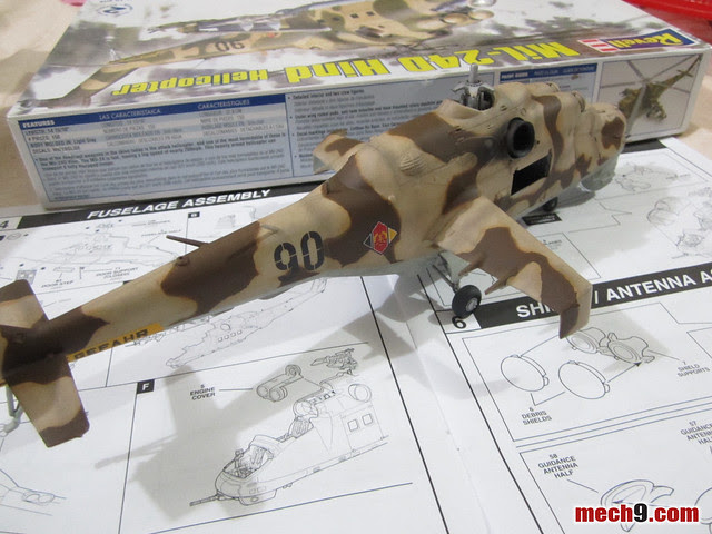 1/48 Mil-24d Hind by Revell