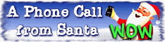 Wow a Phone Call and Letter From Santa