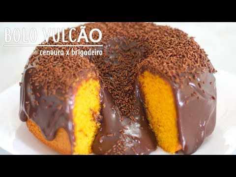 Video Receita De Bolo De Cenoura Com A Massa Pronta