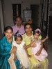 Group photo with perimma, Krupa, mama and amma