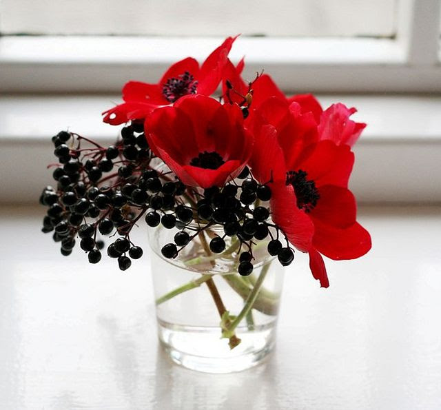 Gorgeous flower arrangement by Constanca Cabral.