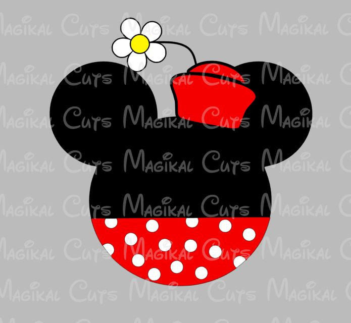 Free Free 146 Minnie Flower Svg SVG PNG EPS DXF File