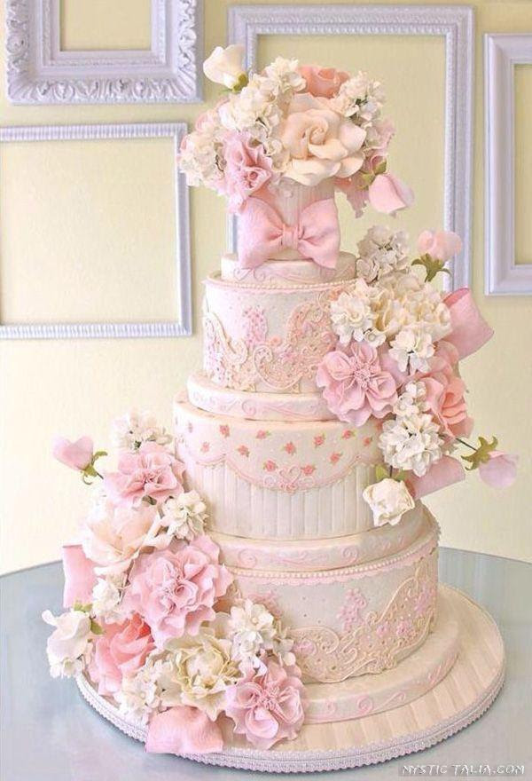 Gateau Pink Cake 2640310 Weddbook