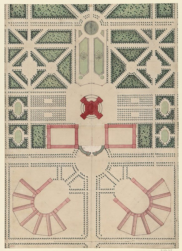 design from the Robert de Cotte architectural collection of 18th c. France