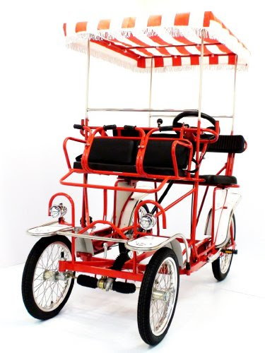 International Surrey Company Deluxe Surrey (Red)