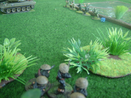 Circling the other flank