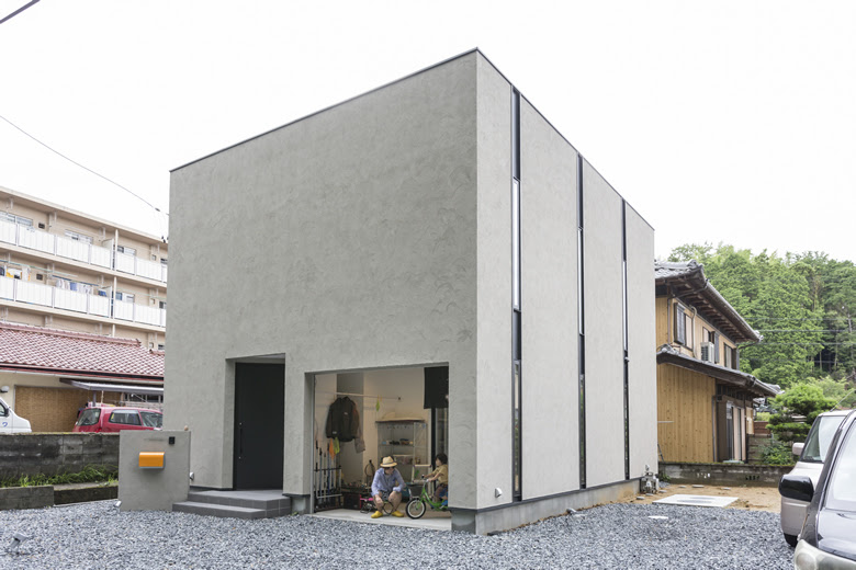 建築事例 桑名市額田の家 ケイ スタイルハウジング 株 Kyk スタイリッシュな家 かっこいい家 おしゃれな家 四角い家 注文住宅 分譲住宅