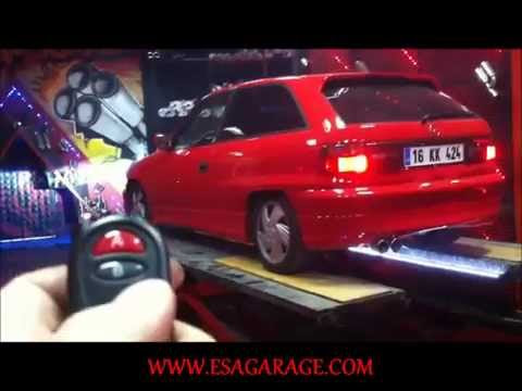 Opel Astra Gsi Turbo 2.0 Kumandalı Egzoz