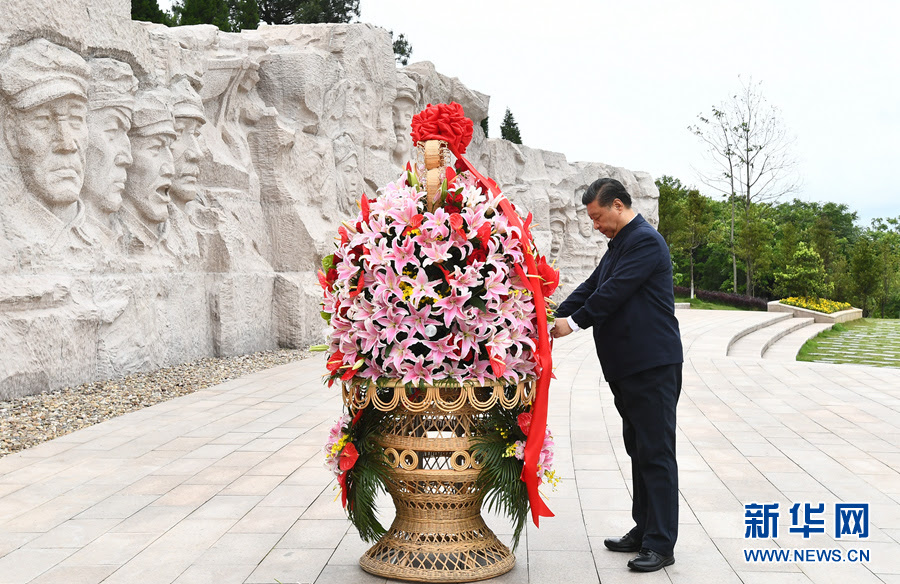 加油 努力 再长征 习近平总书记考察广西纪实 中新网
