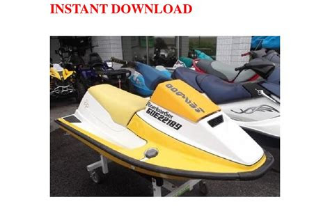 Free Download seadoo pwc full service repair manual 1989 Gutenberg PDF