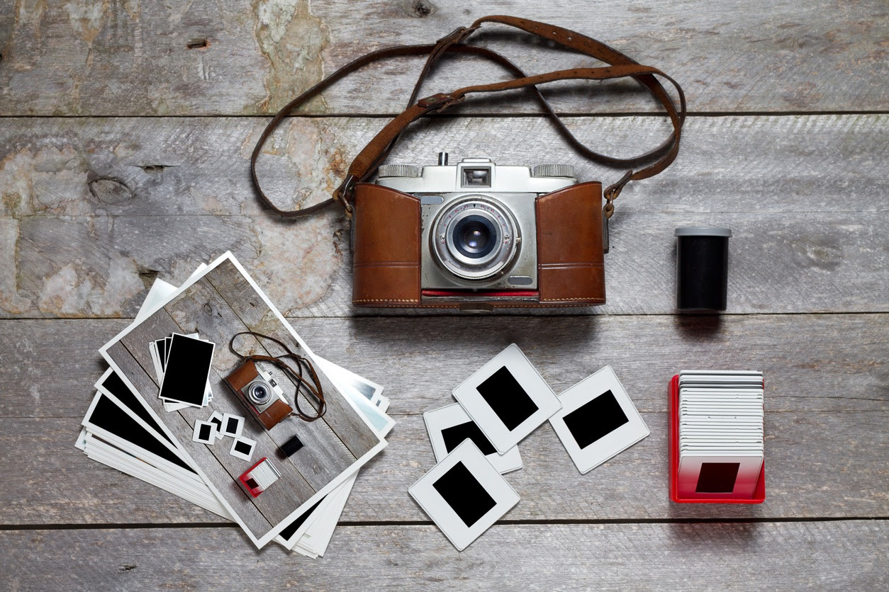 Old photo camera