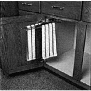 Knape & Vogt P-793-R-ANO Heavy-Duty Towel Bar