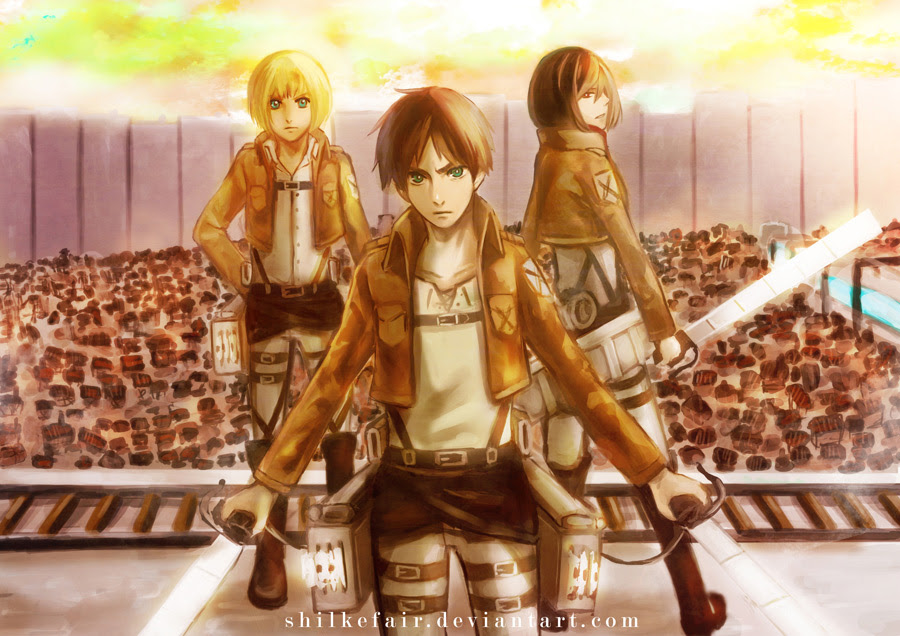 大人気漫画 進撃の巨人 のファンが描く 素晴らしい枚のファンアート Happy Word