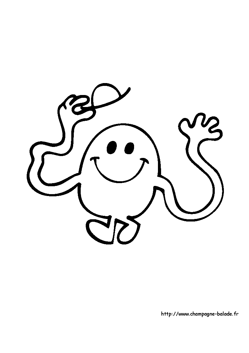 Image Coloriage monsieur madame gratuit