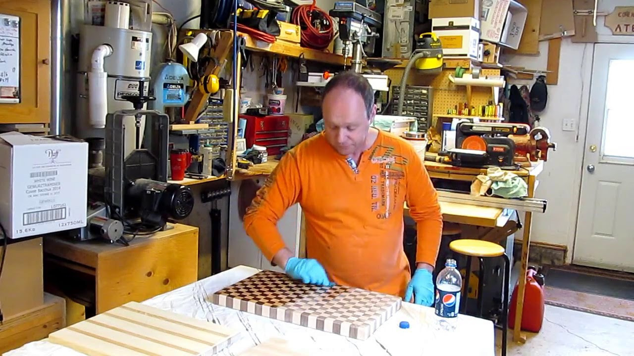 Fabriquer une planche a decouper en bois