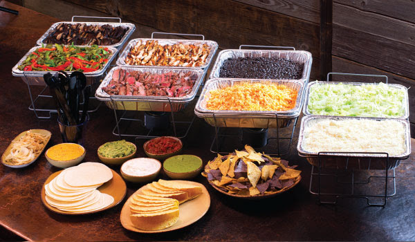 wedding taco bar catering