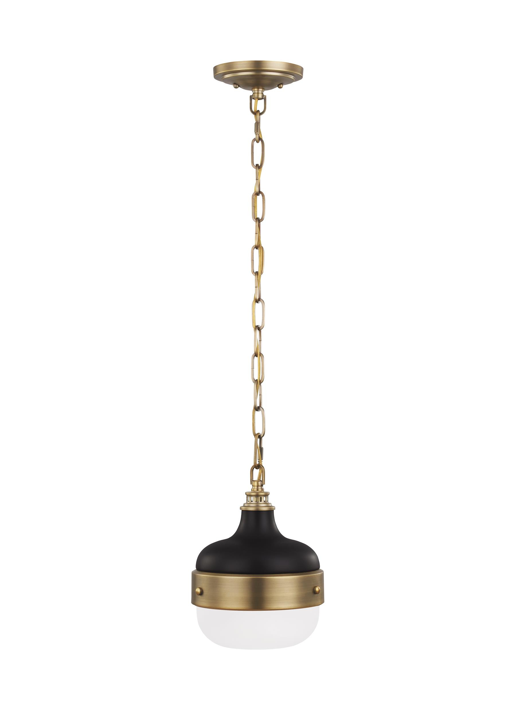 Brass pendant shade