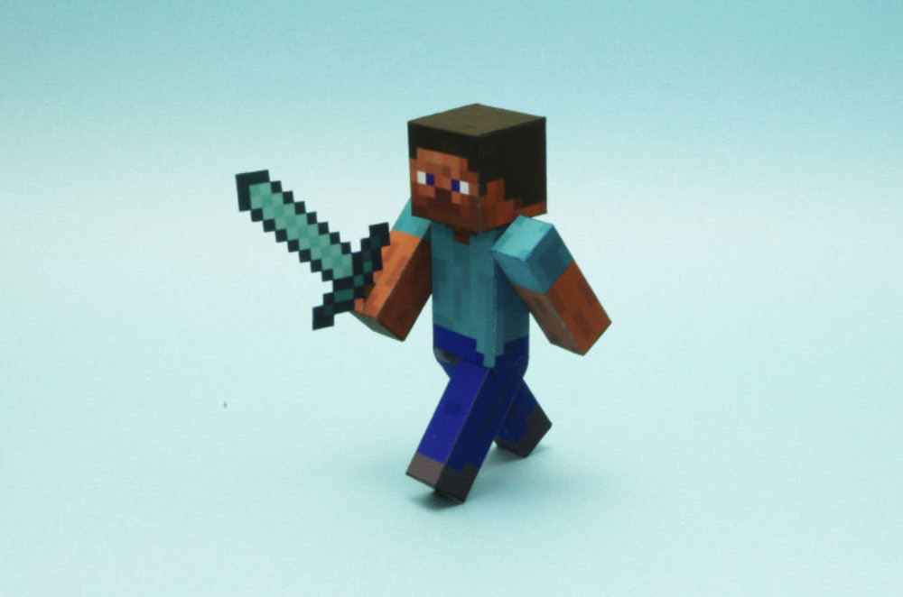 Minecraft Steve 箱之工房
