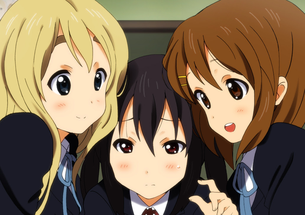 Group hug! K-ON! Daily Mugi #62 : awwnime