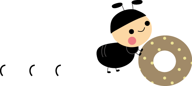 アリのラスト 無料イラスト フリー素材