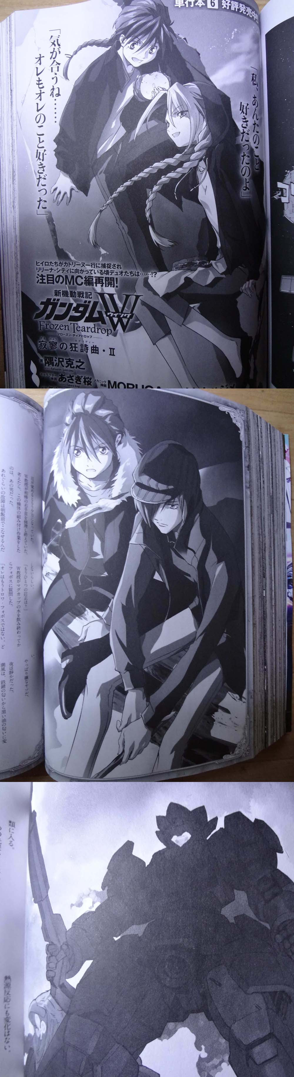 Animesuki Forum New Mobile Report Gundam Wing Frozen Teardrop 10 Novel