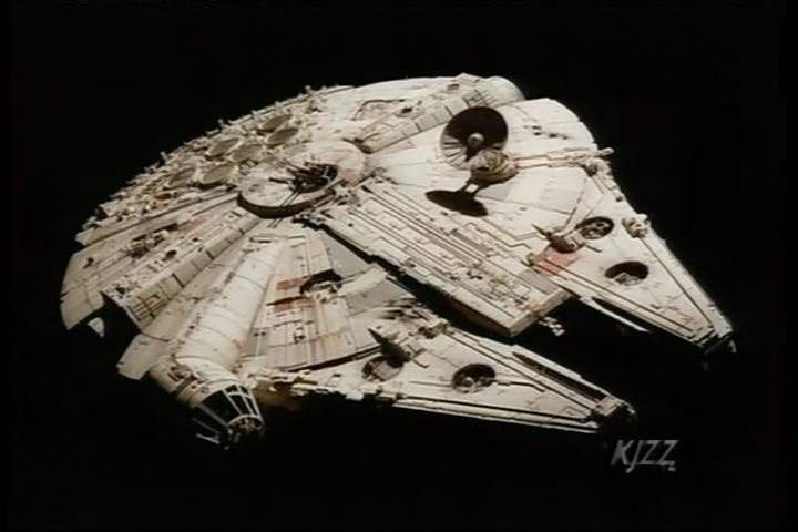  become this Star Wars ship, he said, "Make it look like a hamburger"