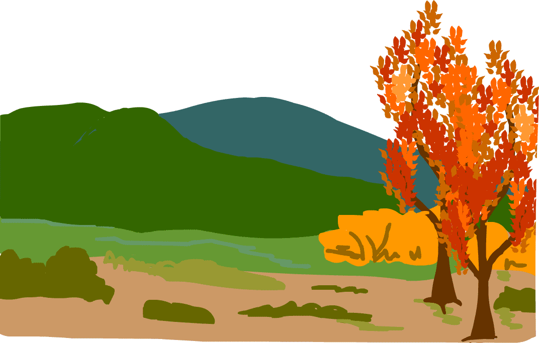 秋 秋景色 秋の花 イラスト 無料