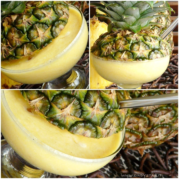 batida de abacaxi