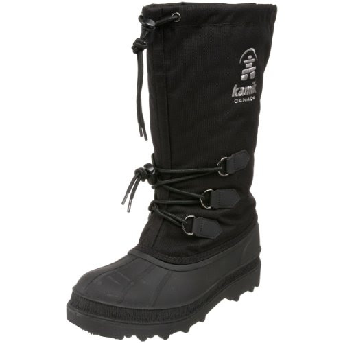  Kamik Women's Canuck Boot,Black,8 M US