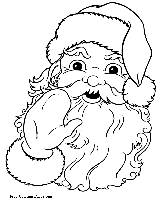 Download Free Christmas Coloring Pages Santa Download Free Clip Art Free Clip Art On Clipart Library