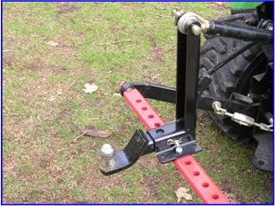 Tractor 3-Point Hitch Draw Bar Stabilizer