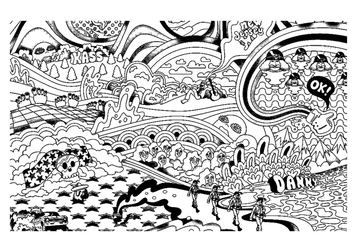 Image Coloriage relaxant gratuit