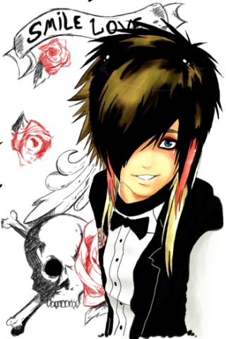 Emo Smile Love - Wallpaper 4 Apples iPhone. Wallpaper 4 Apples iPhone
