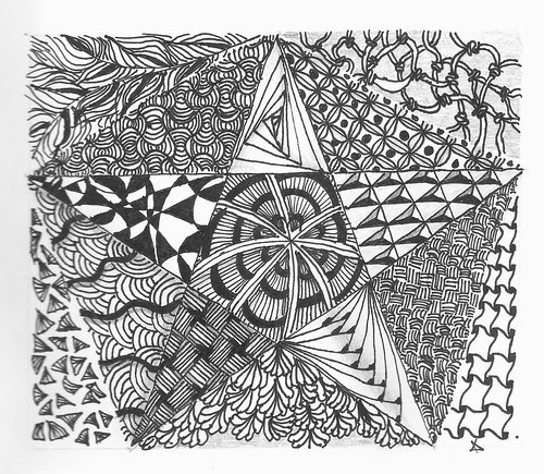 star zentangle